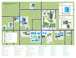 Champlain College Campus Map Pdf 300x232 